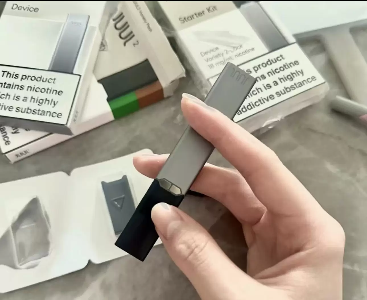 李圣俊同款JUUL【一杆四弹】-小白Blog