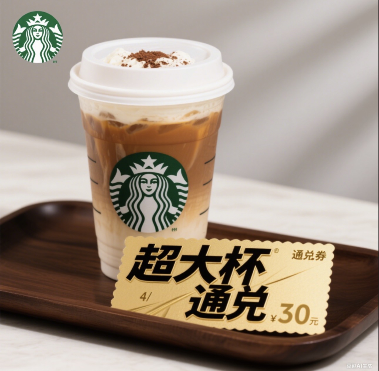 星巴克【超大杯通兑】-小白Blog